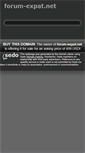 Mobile Screenshot of forum-expat.net